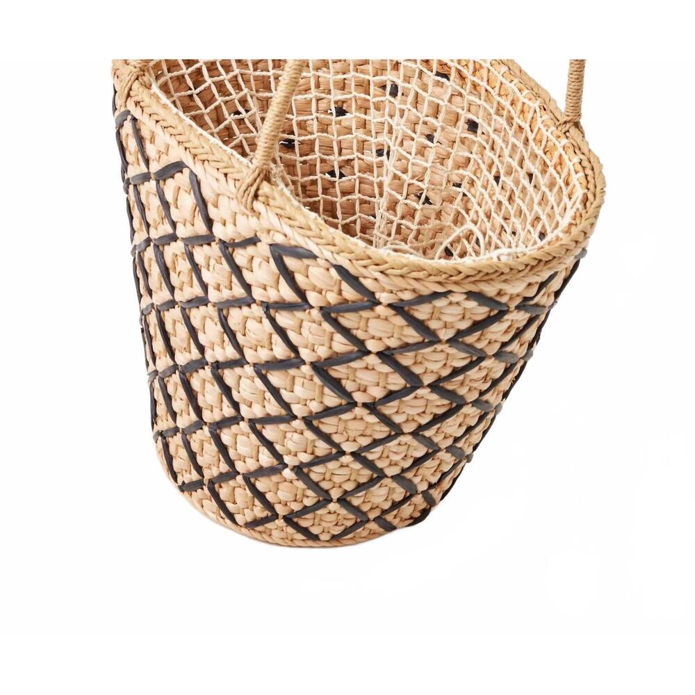 NEW L*SPACE women's palma nights bag in natural/black - Picture 2 of 4